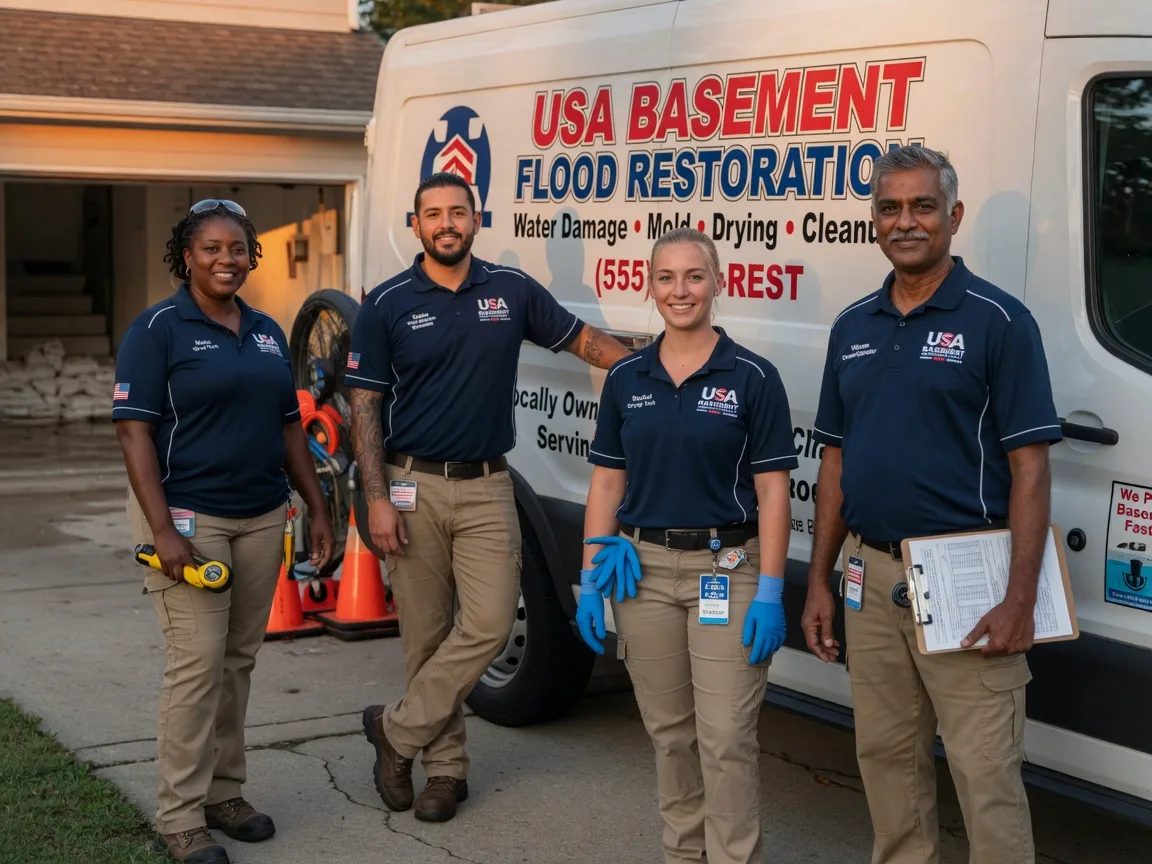 Basement Flood Cleanup company in Ackerman, MS